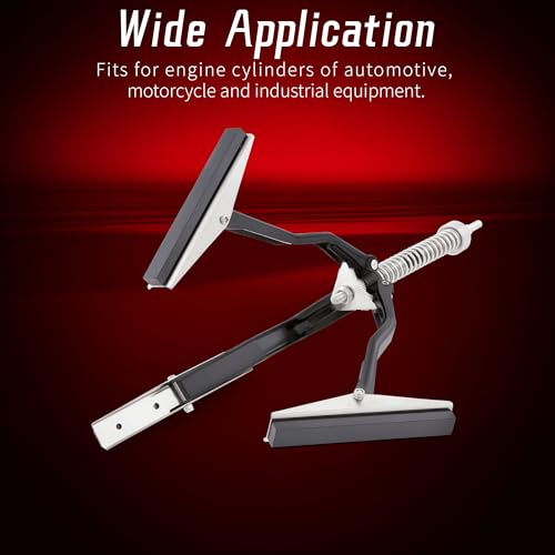 Cylinder Hone Tool, Adjustable for 2"-7", with Extra 3PC 4" Stones - size: 3pc 4"