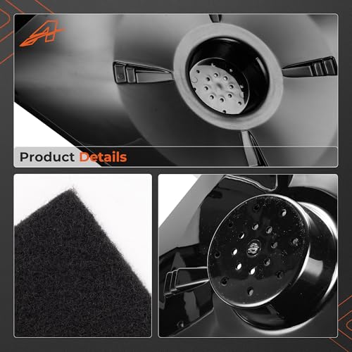 17892 Transmission Drain Pan with 3Pcs 22'' Oil Drain Splash Pad, Universal Fluid Drain Funnel Compatible with 87031 87032, Large Capacity Leak-Proof Pan for Oil, Coolant & Transmission Fluid Change - size: 17892-1