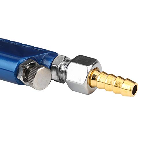 HVLP Gravity Feed Touch Up Air Spray Gun 125CC, Nozzle Tip Size 1.0mm for Base Coats, Metallic Paint, Whole Car Spraying - size: Nozzle Size 1.0mm
