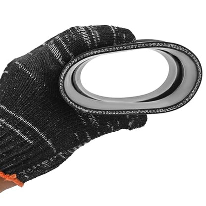 KUAFU Intercooler Pipe and Boot Kit Compatible with 2011-2016 Silverado - color: Silvery