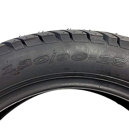 MMG 130/90-15 Street Tire, Model P47, Cruiser Touring, Motorcycle