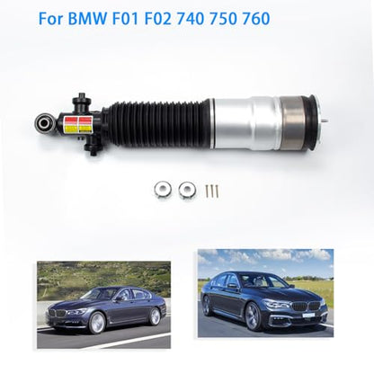 Air Suspension Rear Complete Struts Assembly Shock Absorbers Compatible with BMW 740i 750i 750Li 760Li 2008-2015, Replacement Struts Shocks Assembly for 37126796929, 37126794139, 37126791675 - size: F470