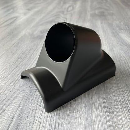 Universal Black 2" 52mm Single 1 Hole Pillar Gauge Pod Holder - size: Singe