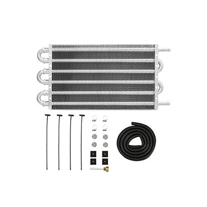 Mishimoto - MMTC-TF-1275 Universal Transmission Fluid Cooler, 12" x 7.5" x 0.75" - size: 12 Inch x 7.5 Inch x 0.75 Inch