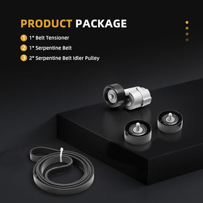 Serpentine Belt Tensioner Idler Pulley Kit #39071 36307 - size: for Optima/Forte 2007-2013