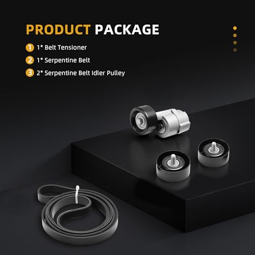 Serpentine Belt Tensioner Idler Pulley Kit #39071 36307 - size: for Optima/Forte 2007-2013