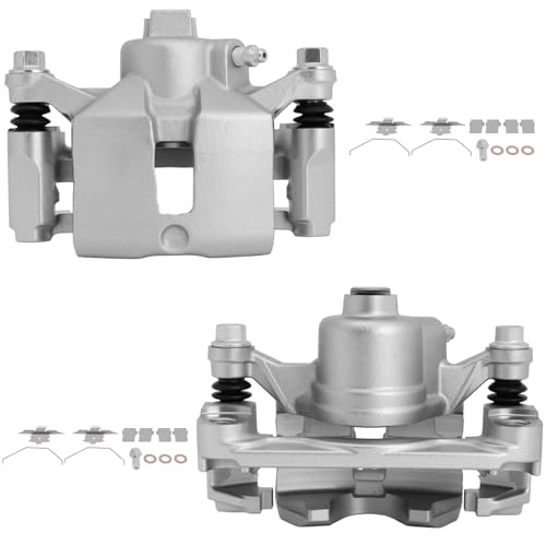 SCITOO Rear Left+Right Brake Calipers With Bracket 18B4644 18B4645 - size: Rear[18B4644 & 18B4645 ]
