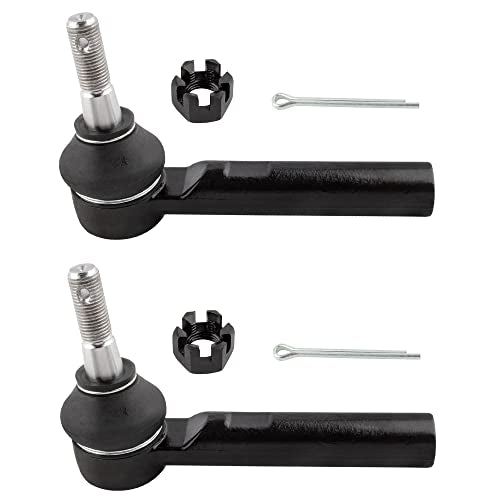 BOXI 4pcs Front Inner and Outer Tie Rod Ends Fit for Dodge Journey 2009 2010 2011 2012 2013 2014 2015 2016 2017 2018 | EV800611 ES800408