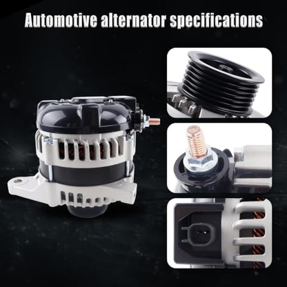Alternator for 08-10 Town & Country/Grand Caravan 3.3/3.8L 11243 - size: 2008-2010 Grand Caravan 3.3L/3.8L