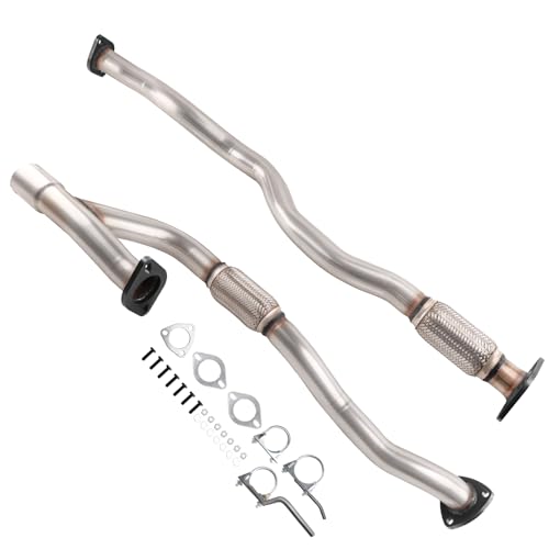 Exhaust Front Pipe Front Y Pipe Kit Compatible for Cherokee 2014 2015 2016 2017 2018 3.2L V6 engine, OE 304175 54971 | EPA Compliant - size: 2014-2018 Cherokee 3.2L V6
