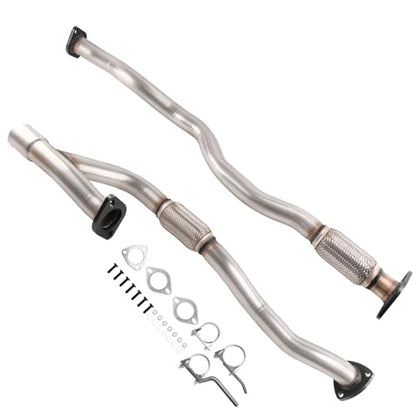 Exhaust Front Pipe Front Y Pipe Kit Compatible for Cherokee 2014 2015 2016 2017 2018 3.2L V6 engine, OE 304175 54971 | EPA Compliant - size: 2014-2018 Cherokee 3.2L V6
