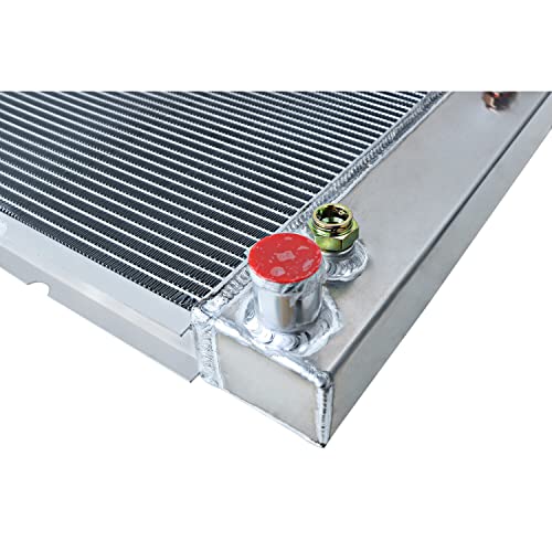 ALLOYWORKS 4 Row All Aluminum Radiator for 1994-2000 Chevy GMC C/K 2500 3500 C2500/K2500 C6500 C7500 Suburban Pickup 7.4L V8 1995 1996 1997 1998 1999