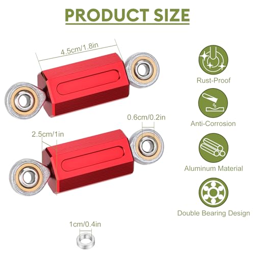 Sway Bar End Links for Can-Am Ryker 600/900/Rally Sport 2019-2025 - color: Red A