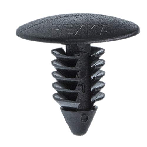 Rexka 50pcs Splash Shield Fender Liner Trunk Lid Trim Retainer Clip 20732399 Compatible with GM Buick Cadillac Chevrolet GMC Oldsmobile Pontiac Traverse Acadia Savana Express Enclave Lesabre Camaro