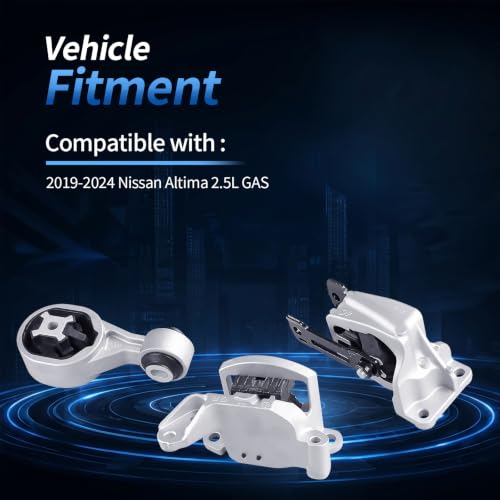 Engine Mount Compatible with 2019-2024 NIS Altima 2.5L - size: 2019-2023 Altima 2.5L
