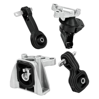 Engine Motor Mount Kit Fit for 2006-2011 Honda Civic 1.8L(Not 1.4L/2.0L) - size: A4530 A4534 A4543 A4546