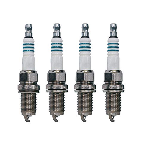 Denso Set of 4 Iridium Power Spark Plugs Gap 0.044 For L4 H4