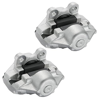 Front Brake Caliper Assembly for Audi A4 2009-2012 1.8L 2.0L L4 - size: Front [19-230 & 19-231]