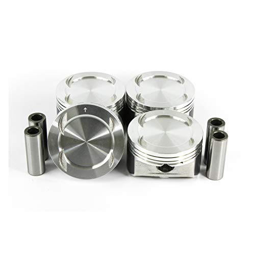 DNJ P167.40 Oversize Piston Set for 2006-2020 Chrysler, Dodge, Hyundai, Jeep, Kia 200, Avenger, Caliber 2.4L L4 16V DOHC 2359cc - size: 3. Oversize 0.40 in. (1.00mm)