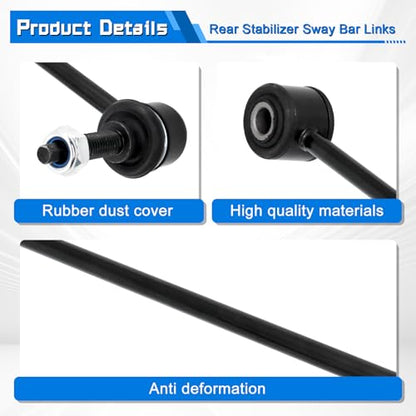 2 Pcs Rear Stabilizer Sway Bar Links, Compatible with 2009-2010 Dodge Ram 1500, 2011-2018 Ram 1500, 2019-2023 Ram 1500 Classic, Replace# K750396
