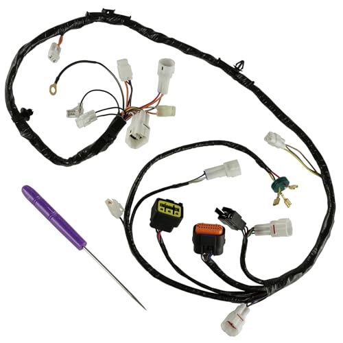 Powersports Replacement Parts for Wiring Harness Switch Key Coil Starter Relay for Suzuki QuadSport LT-Z400 05-08 Mod-C33C-19344