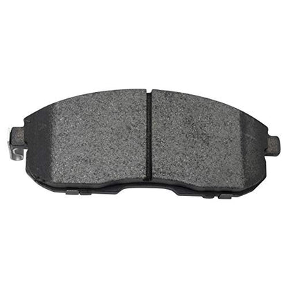 TRQ Front and Rear Brake Pad and Rotor Set Ceramic Vented Solid Rotors - style: BKA19659
