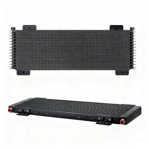 40k Transmission Oil Cooler Kit #LPD47391 (black) - color: black