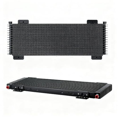 40k Transmission Oil Cooler Kit #LPD47391 (black) - color: black