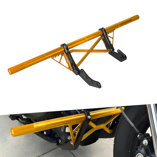 Engine Guard Crash Bar for Harley Softail 18-25 Yellow - color: Yellow