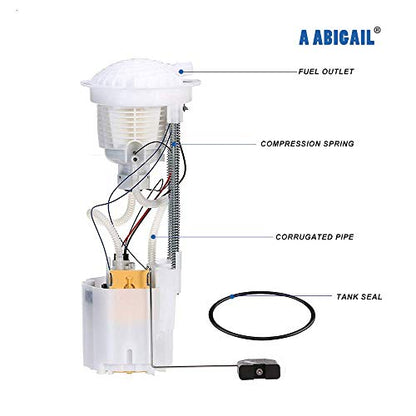 Fuel Pump Replacement for DODGE RAM 1500 2004 2005 2006 3.7L 4.7L 5.7L (Short Bed w/26 Gal. Tank) compatible with E7186M
