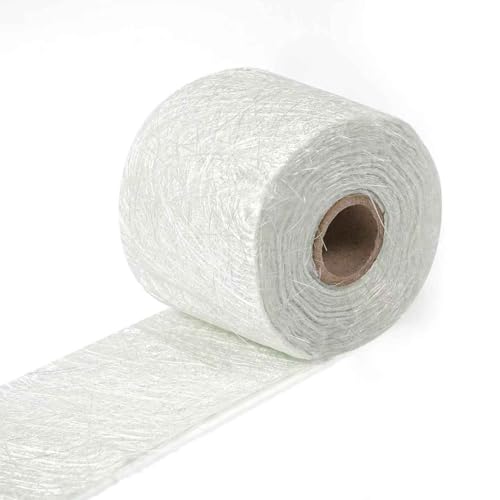 유리 섬유 다진 가닥 매트, 42.5g(1.5온스), 유리 섬유 수리 키트, 사용하기 쉬움, 구조 보강을 위한 강력한 유리 섬유 (20.3cm(8인치), 14.4m(15야드) - size: 8 Inch x 15 Yard