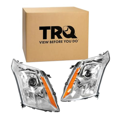 TRQ Headlight Set Halogen 2 Piece - style: HLA95282