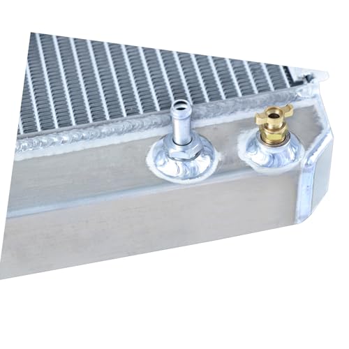 Replacement for Jeep TJ Aluminium Radiator for Jeep Wrangler 1987-06 TJ YJ - size: 3-Row AA5052 Aluminum