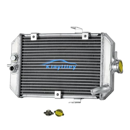 4-Rows Full Aluminum Radiator Compatible with 2001-2005 02 03 04 Yamaha Raptor YFM660 YFM660R