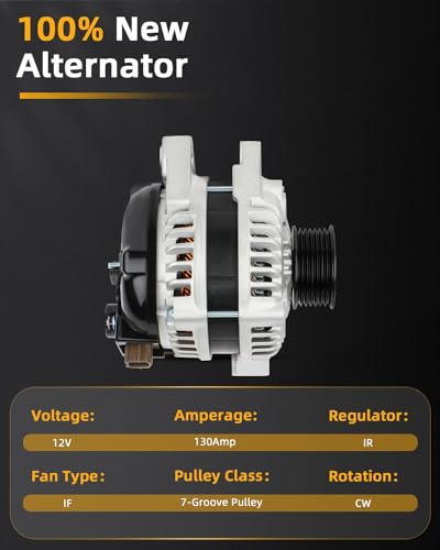 OCPTY Alternator for Acura for TSX 2009-2014,for Honda for Accord 2008-2012