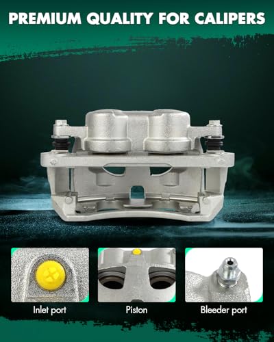 SCITOO - Front Right Disc Brake Caliper Assembly For Dodge,For Ram - size: Front Passenger[18B5172]