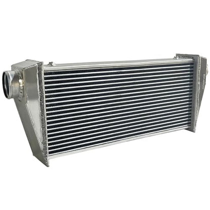 1000HP 31"x12"x4" Universal Aluminum Turbo Intercooler 3" Inlet/Outlet 5-50PSI
