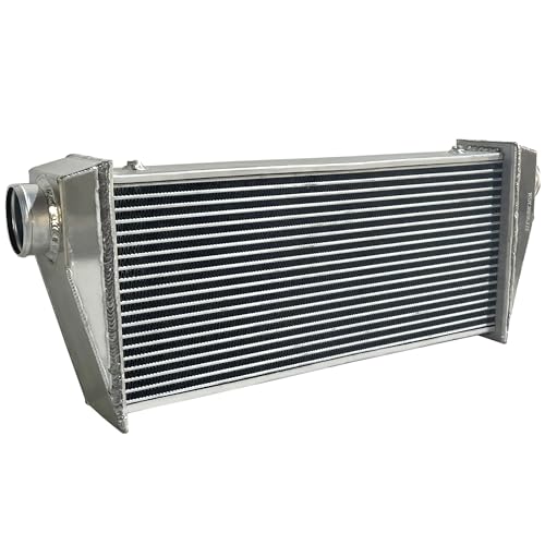 1000HP 31"x12"x4" Universal Aluminum Turbo Intercooler 3" Inlet/Outlet 5-50PSI