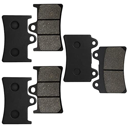 Front and Rear Brake Pads for Yamaha Roadstar 1700 XV1700 2004-2009