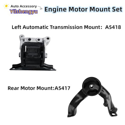 Engine Motor Mount Kit for Mitsubishi Outlander Sport 2011-2021 - size: Mitsubishi Outlander Sport 2011-2021 2.0L 2.4L