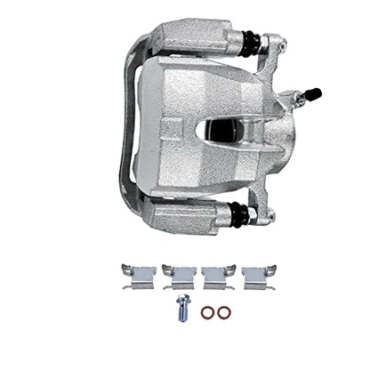 Detroit Axle - Front Brake Pads Right Disc Caliper Replacement - size: 3BP3700722/Kit