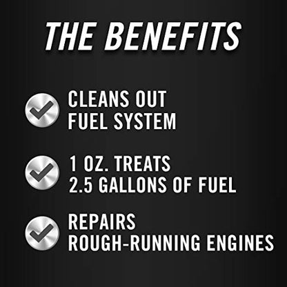 STA-BIL Fast Fix - Small Engine Treatment, Cleans Carburetors and Injectors, Fixes Rough Running Engines, Eliminates Water, Treats Up to 20 Gallons (22304), Green, 8oz (Pack of 2) - size: 8 Fl Oz (Pack of 2)
