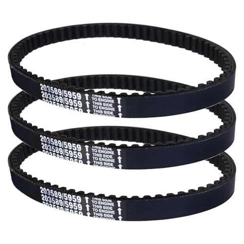 30 Series Go Kart Drive Belt for 212cc 196cc 6.5hp Coleman KT196 CK196 GK200 Manco Dingo TrailMaster Go Kart Cart Baja Warrior Mini Bike Manco 5959 Comet 203589 Murray 12-8487 Heavy Duty 3PCS