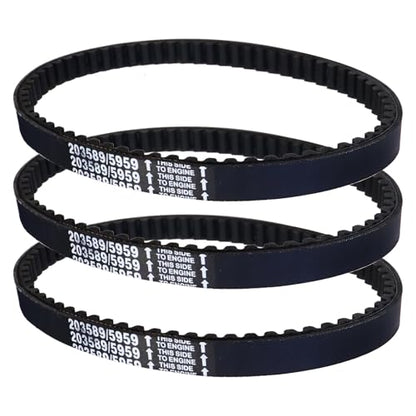 30 Series Go Kart Drive Belt for 212cc 196cc 6.5hp Coleman KT196 CK196 GK200 Manco Dingo TrailMaster Go Kart Cart Baja Warrior Mini Bike Manco 5959 Comet 203589 Murray 12-8487 Heavy Duty 3PCS