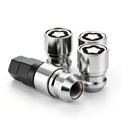 Wheel Lock Lug Nut M12x1.5, Anti Theft Set for Toyota Honda Ford Kia #24157 - size: M12x1.5