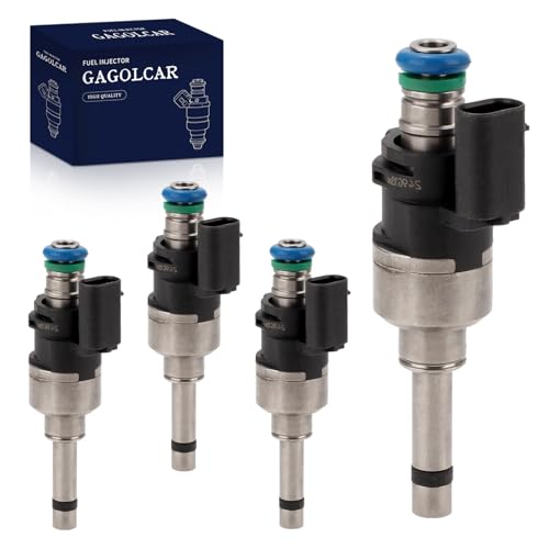 4-Pack Fuel Injectors Set | Compatible with Ford Escape 2017-2019 Fusion 2014-2020 1.5L L4 Turbo VIN:D| Replaces FJ1235 DS7Z9F593A CM5257 - size: 4 X FJ1235