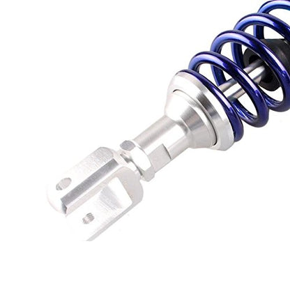 320mm Pair Rear Motorcycle Shock Absorbers Suspension Eye to Clevis Universal for Kawasaki Honda Yamaha Suzuki Blue - color: 320mm Blue