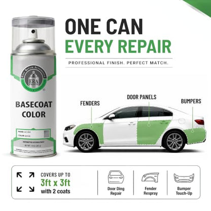 ERA Paints - PQ7/TQ7 - Gunmetal Pearl for JEEP Exact OEM Color Match Automotive Touch Up Paint for Cars - Spray Paint with Premium Spray Nozzle - Pro Kit - Made in USA - style: Spray - Pro Kit