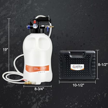 JIFETOR Transmission Fluid Pump Pneumatic Extractor and Dispenser Tool Kit - color: Black