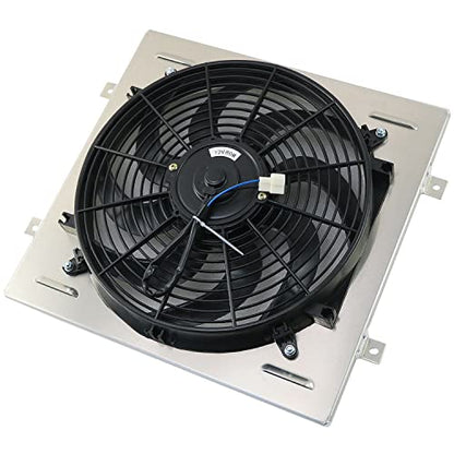 Aluminum Radiator Shroud 14" Fan for 1964 1965 1966 64 65 66 Ford Mustang Falcon Comet V8
